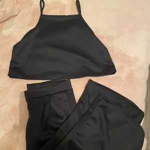 NEW Culotte and Crop Top Outfit